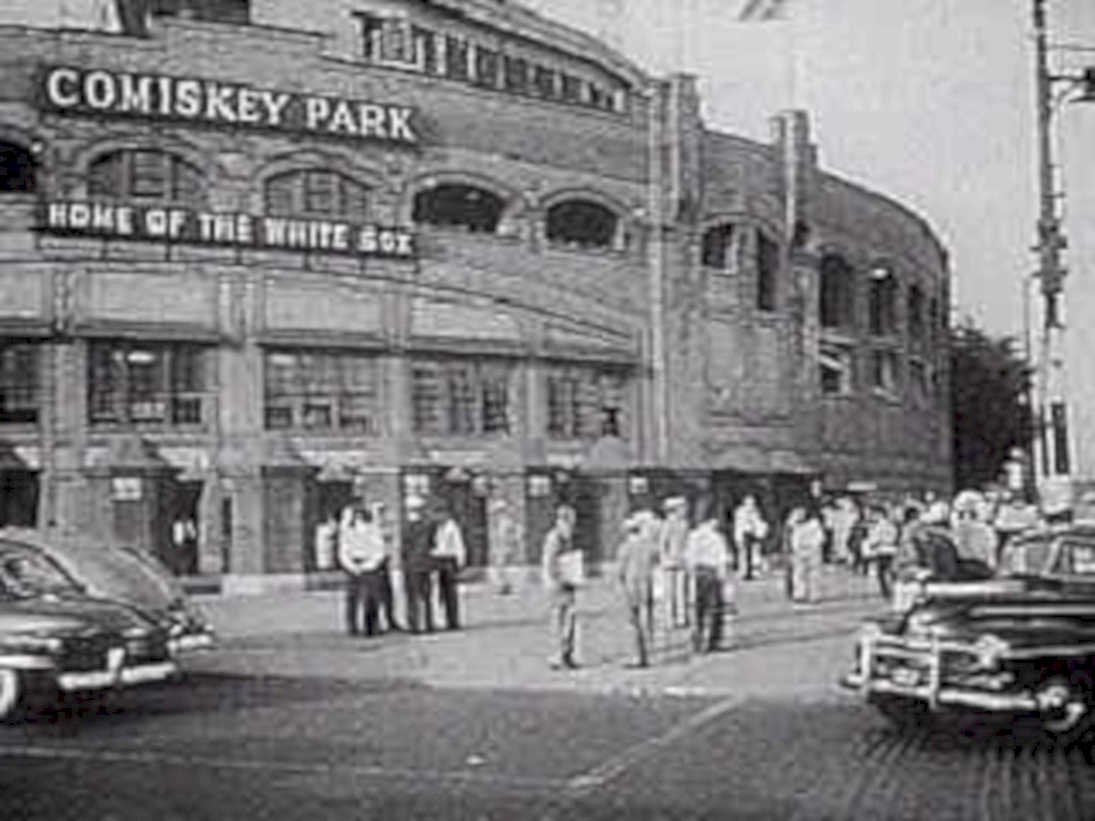 comiskey park white1980s 1990s A4 Photo Print