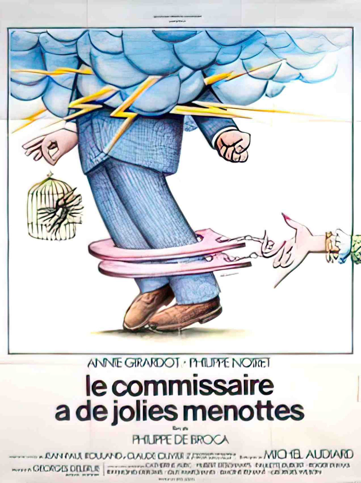 comissaire a de jolies Advert A4 Photo Print