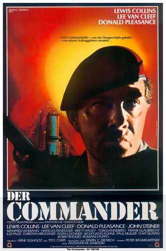 commander 1988  01 film star poster A4 Photo Print