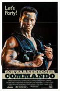 commando 1985  01 film star poster A4 Photo Print