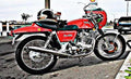 commando 850 motorbike A4 Photo Print