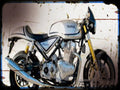 commando 961 cafe racer A4 Photo Print Motorbike Vintage Aged