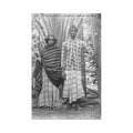 comores comorien et sa femme de mevatanana ed g bodemer Vintage A4 Photo Print
