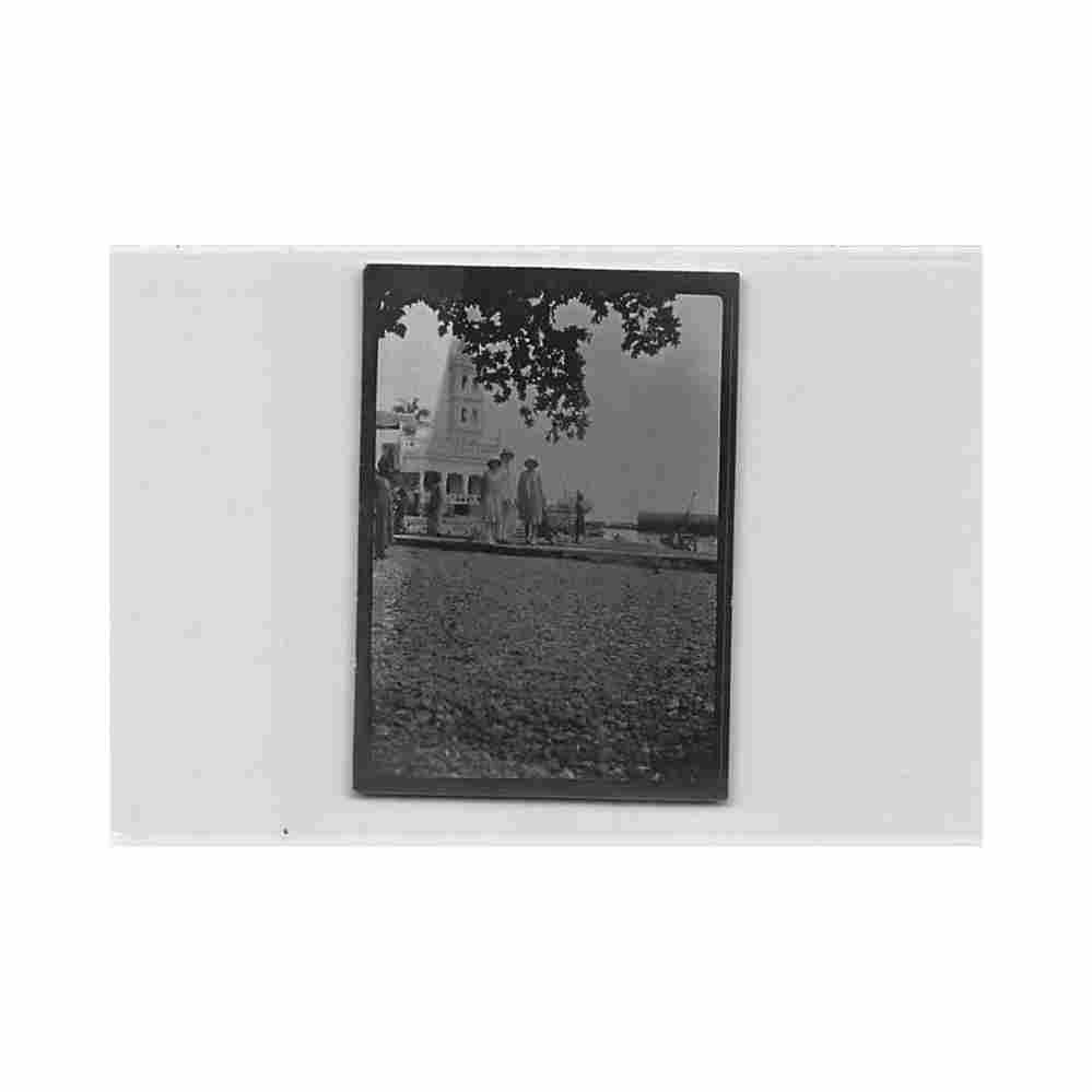 comores moroni la grande mosquee 9 cm x 6 cm prise en avril 1927 ed inconnu Vintage A4 Photo Print