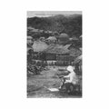 comores un village de comoriens a madagascar ambanourou ed chatard Vintage A4 Photo Print