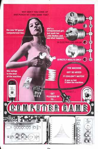 computer game  01 film star poster A4 Photo Print