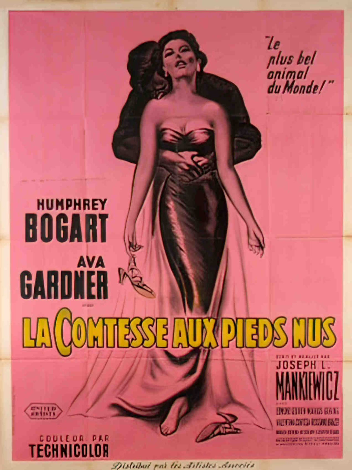 comtesse aux pieds nus la rose Advert A4 Photo Print