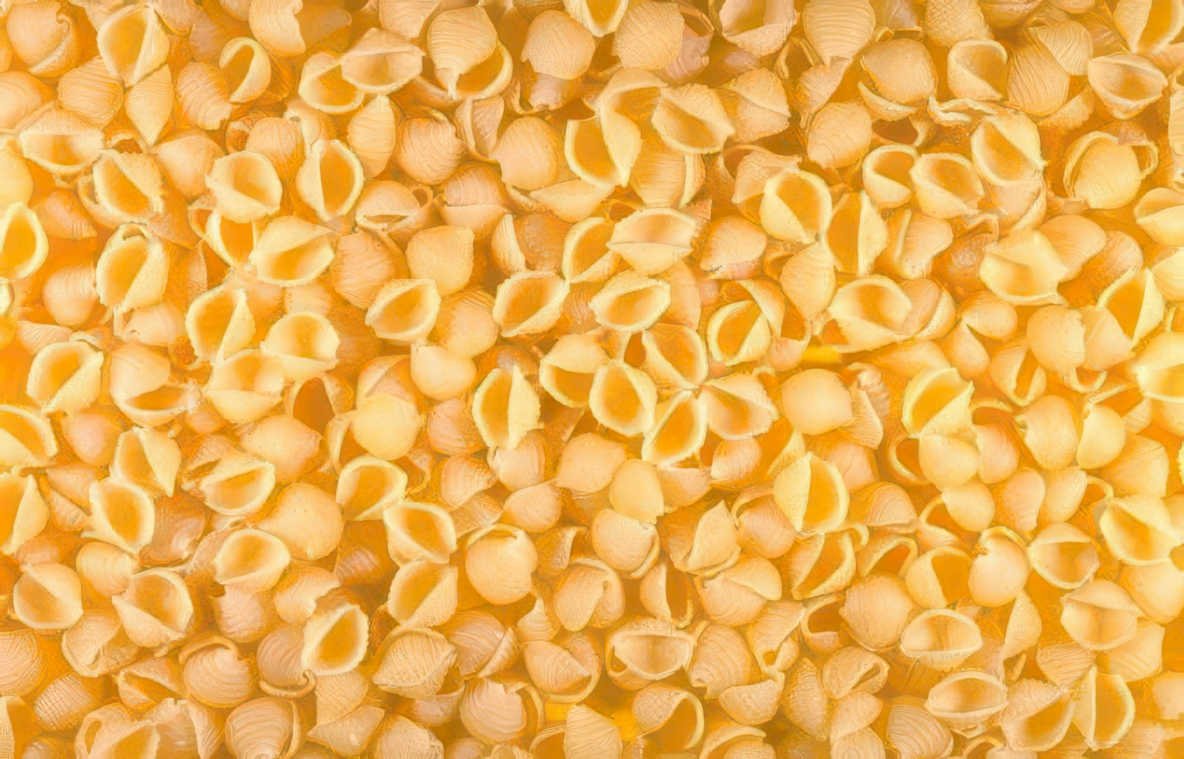 conchiglie pasta recipe Vintage A4 Photo Print