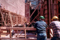 concrete building manhattan1980s 1990s A4 Photo Print