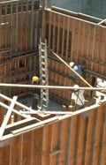concrete formwork losangeles Vintage A4 Photo Print