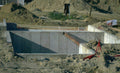 concrete foundation site Vintage A4 Photo Print