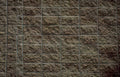 concrete grid wall Vintage A4 Photo Print