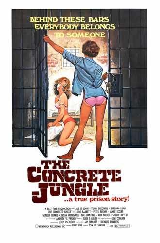 concrete jungle  01 film star poster A4 Photo Print