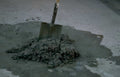 concrete mixer pour Vintage A4 Photo Print