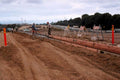 concrete road workers1980s 1990s A4 Photo Print