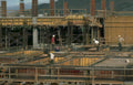concrete slab pour 2 Vintage A4 Photo Print