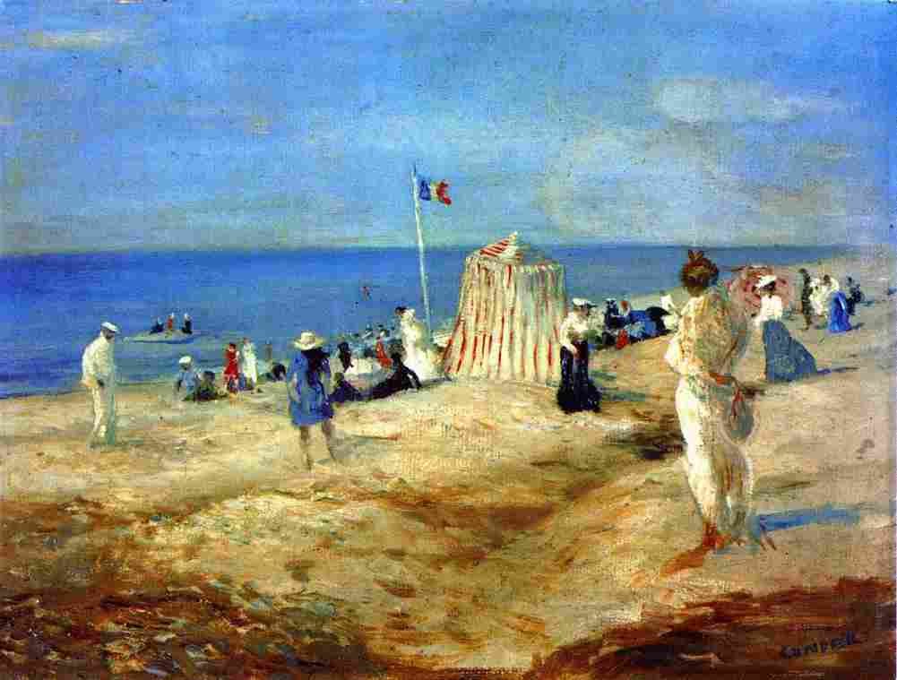 cond The Beach at Ambleteuse Art A4 Photo Print