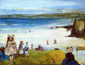 cond The Sands Newquay Art A4 Photo Print