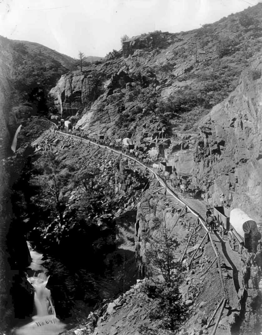 confederate bridge swannanoa Vintage world war A4 Photo Print