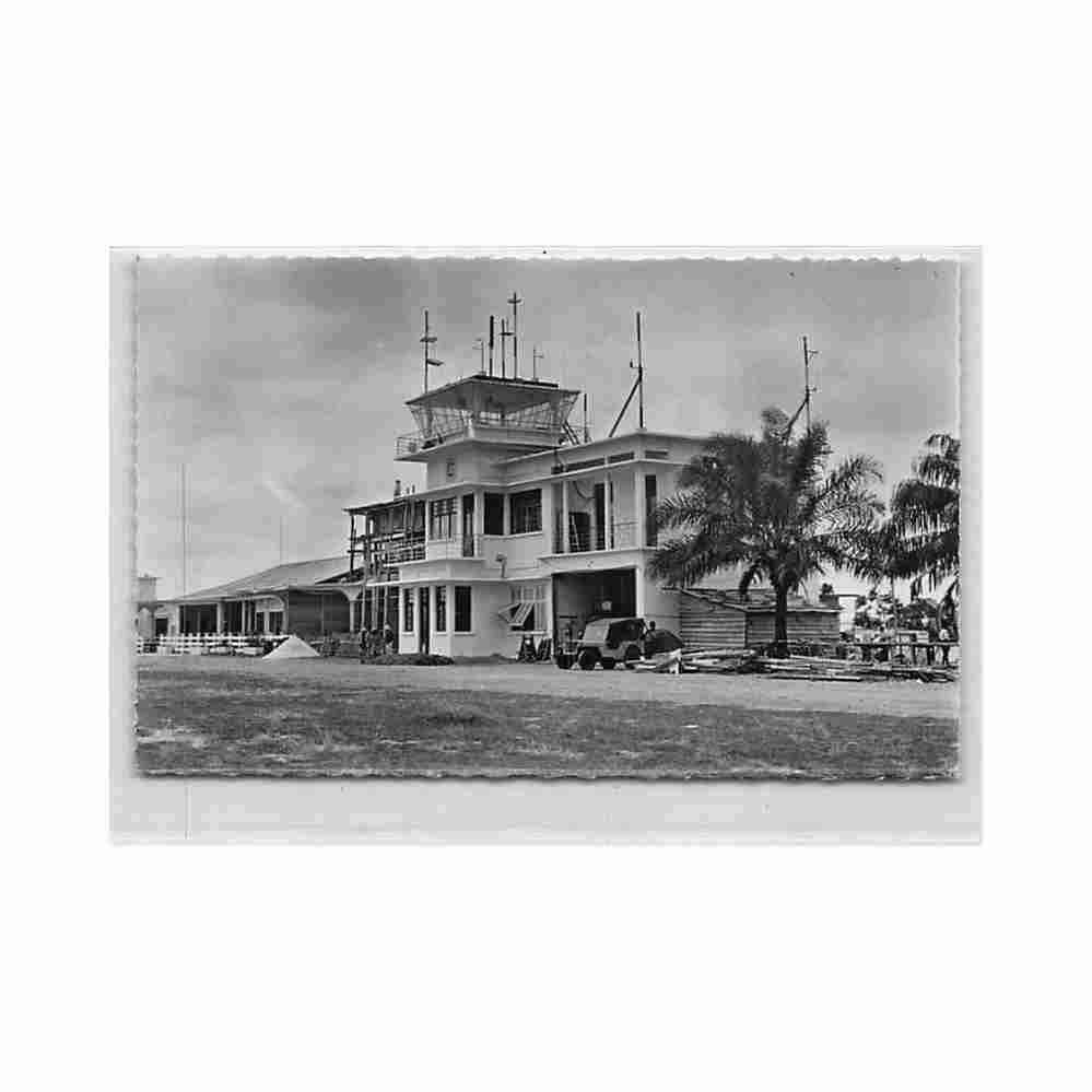 congo brazzaville aeroport aerogare de maya maya ed hoa qui 2238 Vintage A4 Photo Print