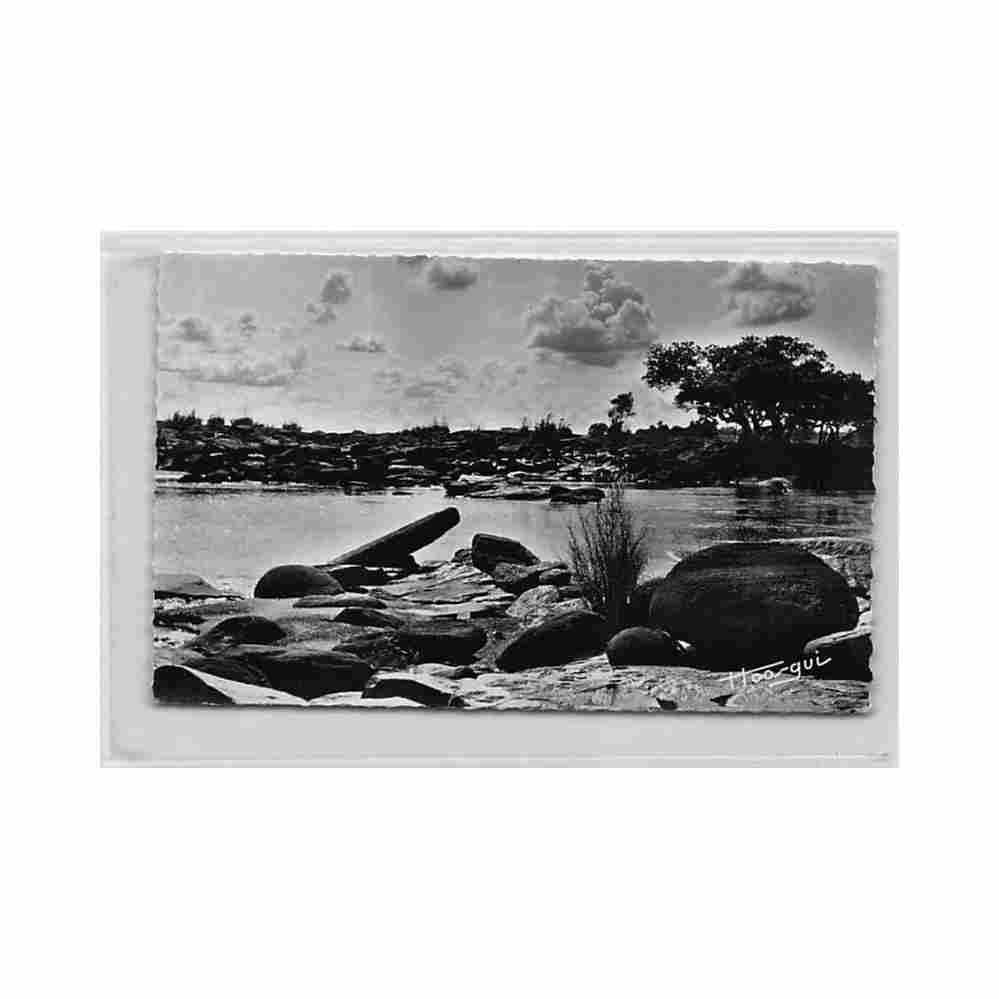 congo brazzaville le djoue ed au messager 28 Vintage A4 Photo Print