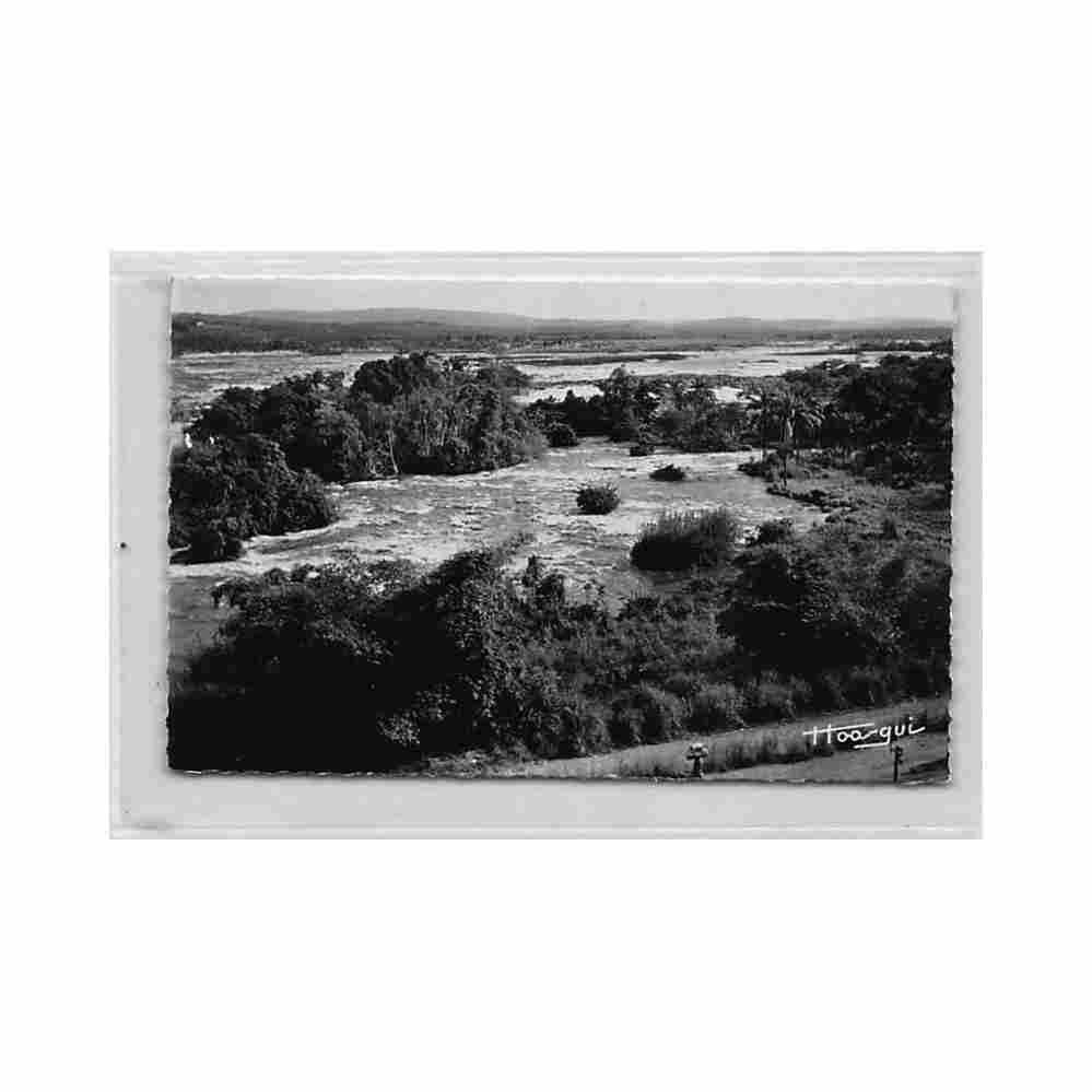 congo brazzaville les rapides du fleuve congo ed au messager 3 Vintage A4 Photo Print