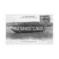 congo brazzaville loango eleves du seminaire en pirogue ed mission catholique 97 congo brazzaville loango student Vintage A4 Photo Print