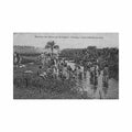 congo brazzaville loango les enfants au bain ed mission des peres du st esprit Vintage A4 Photo Print