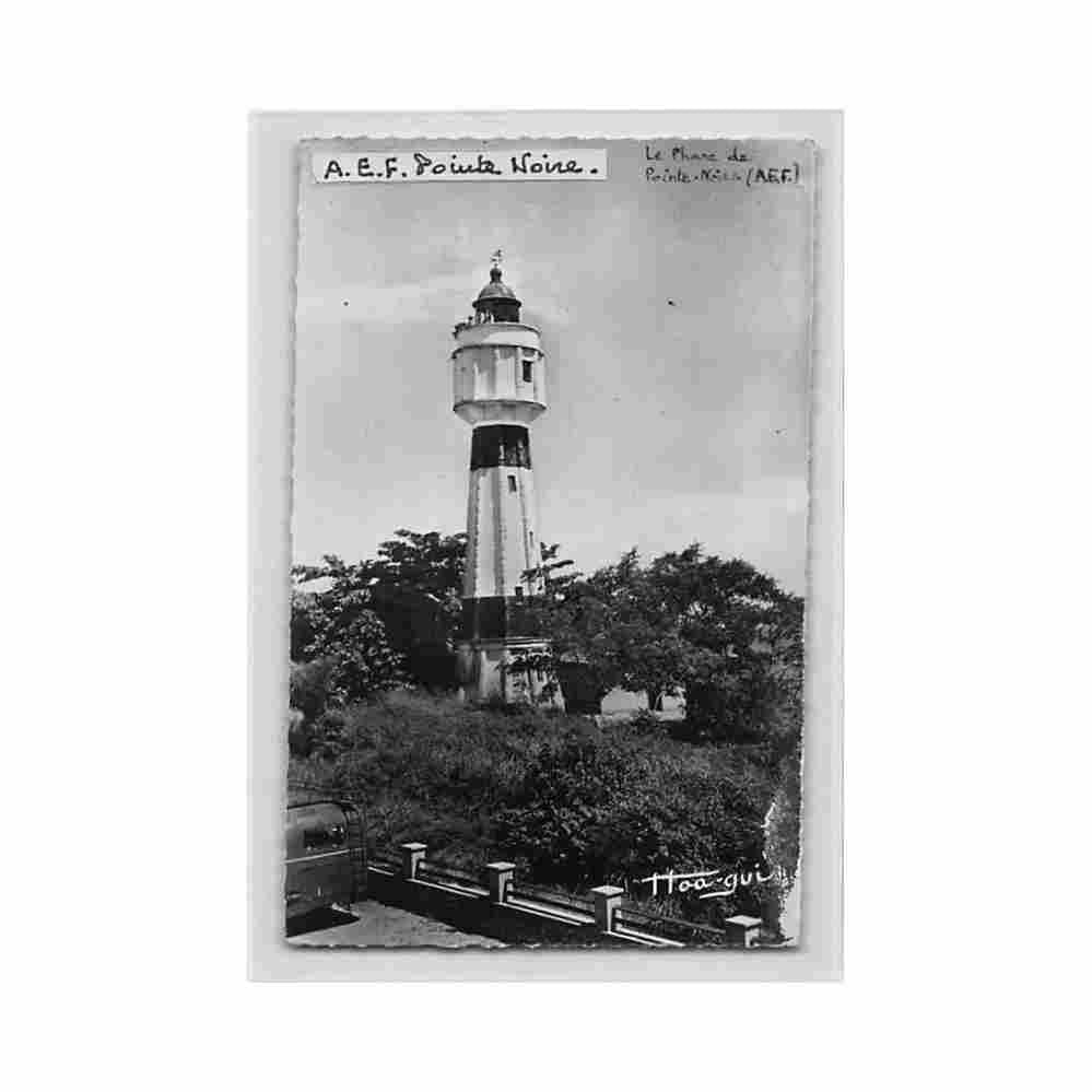 congo brazzaville pointe noire the lighthouse librairie au messager 172 congo brazzaville pointe noire le ph Vintage A4 Photo Print