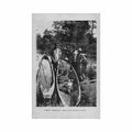 congo brazzaville retour de chasse au buffle ed jf Vintage A4 Photo Print