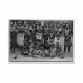 congo brazzaville savages from mayumbe r p marichelle Vintage A4 Photo Print