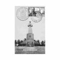 congo brazzaville statue de monseigneur augouard carte maximum ed inconnu Vintage A4 Photo Print