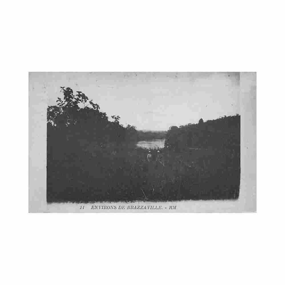 congo environs de brazzaville ed rm 11 Vintage A4 Photo Print