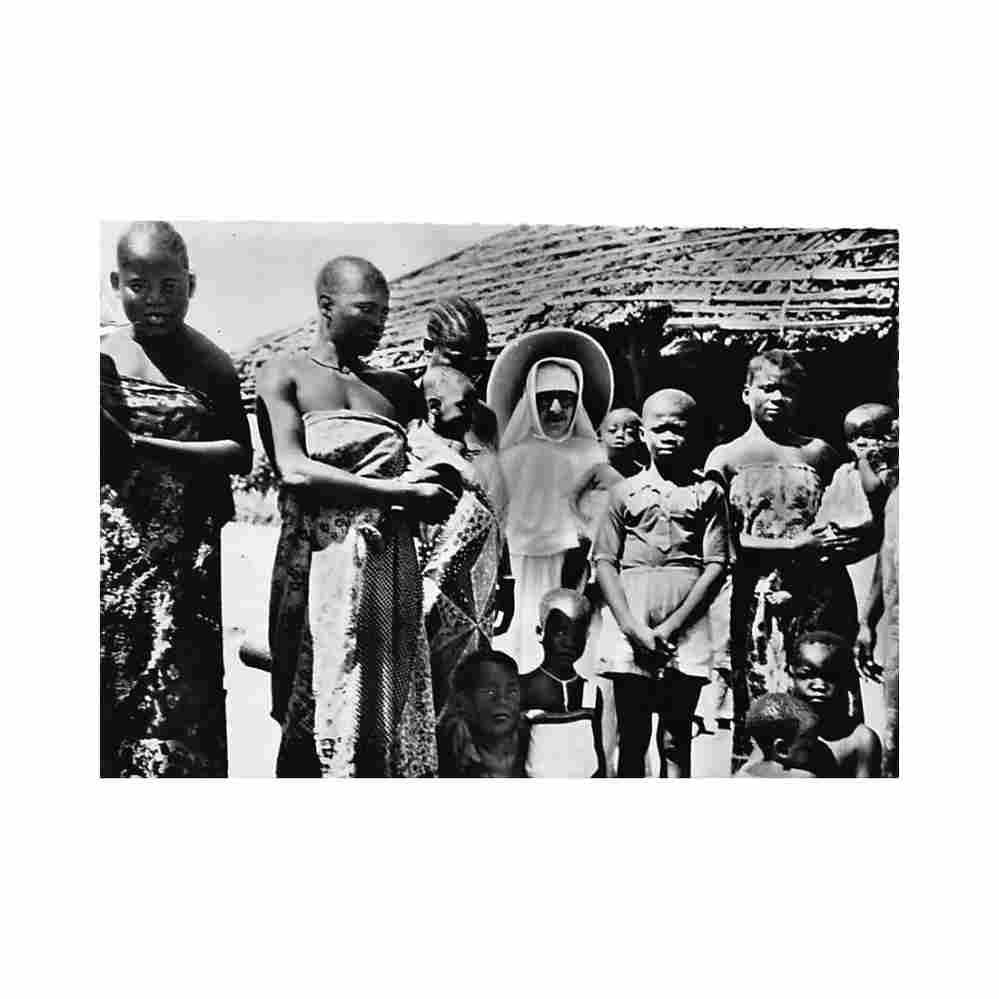 congo kinshasa charly the first orphan taken in congregation de l Vintage A4 Photo Print
