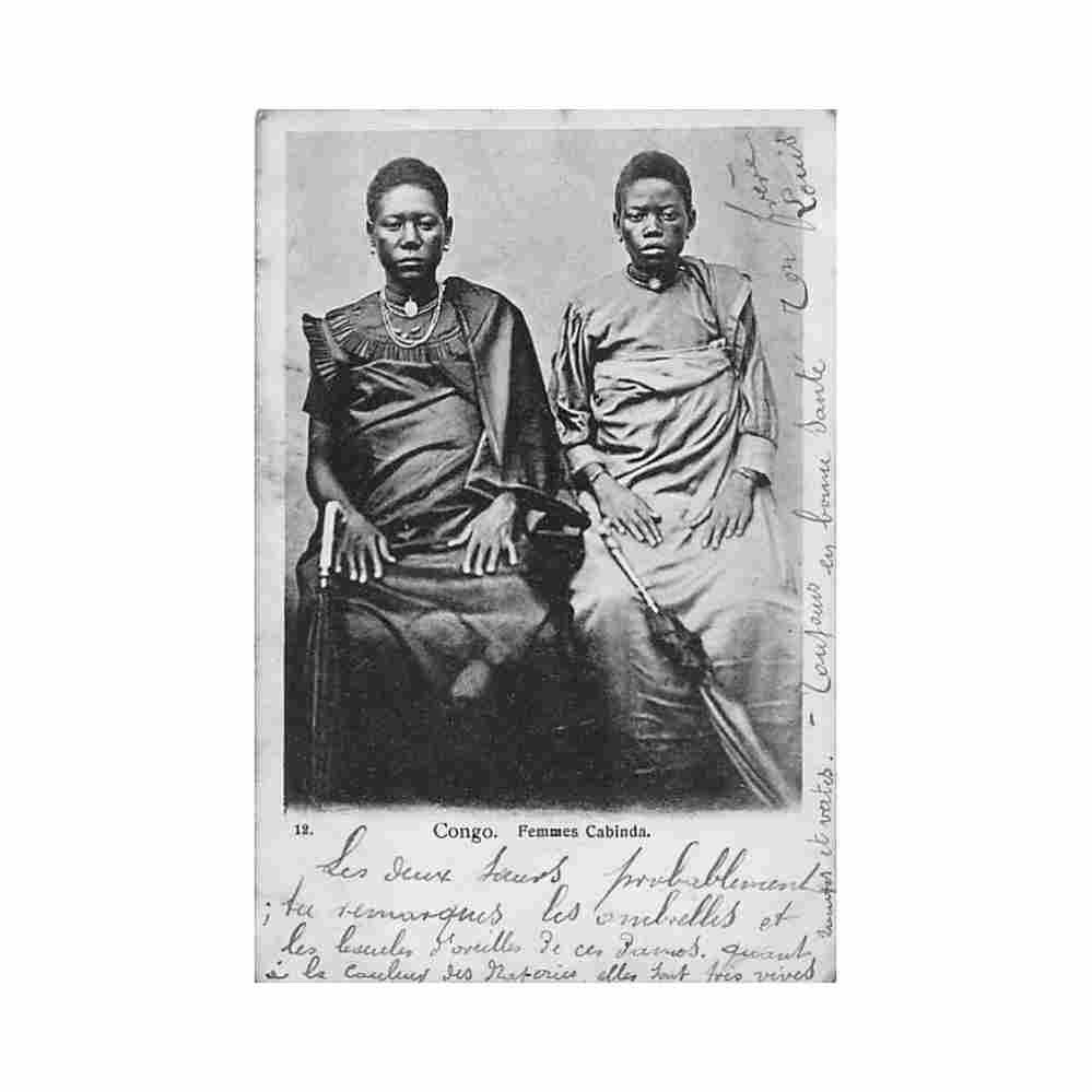 congo kinshasa femmes cabindas ed inconnu 12 Vintage A4 Photo Print