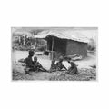 congo kinshasa indigenous hut see scans for condition gabriel l a panda sans indication du Vintage A4 Photo Print