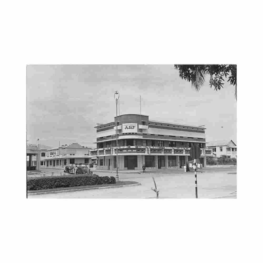 congo kinshasa istat cie stores map congo kinshasa magasins istat cie carte e Vintage A4 Photo Print