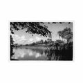 congo kinshasa lake tonde congo congo kinshasa le lac de tonde carte ed cong Vintage A4 Photo Print