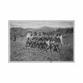 congo kinshasa mulo kivu une classe primaire ed mission sainte therese Vintage A4 Photo Print