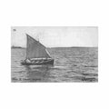 congo kinshasa petit bateau a voile ed visser 26 Vintage A4 Photo Print