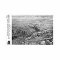 congo kinshasa ravin leopold caravan route construction of a model road panorama of congo by paul mathieu and alfred bas Vintage A4 Photo Print