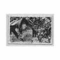 congo kinshasa une case indigene au kwango ed jesuites missionnaires 3 Vintage A4 Photo Print