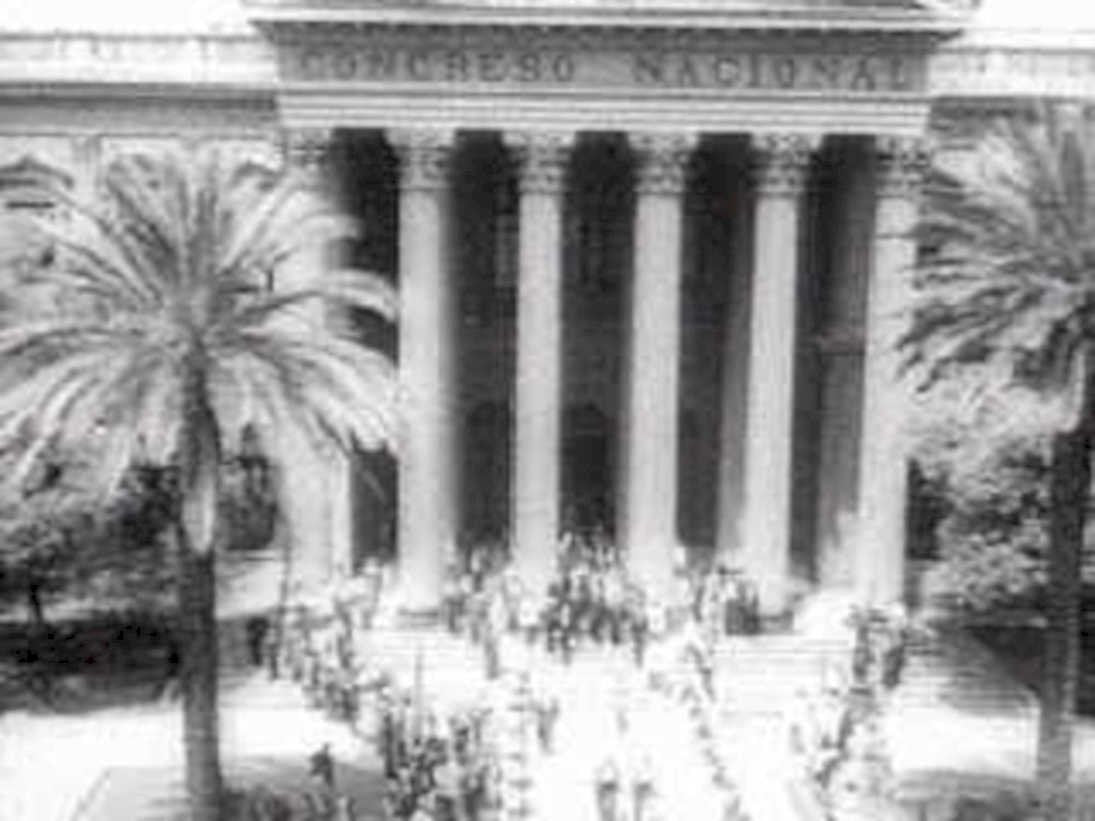 congreso nacional exterior1980s 1990s A4 Photo Print