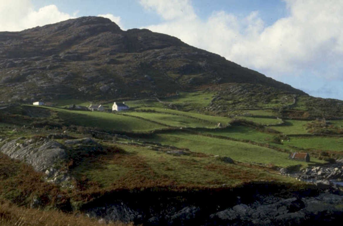 connemara cottages 1998 1980s 1990s A4 Photo Print