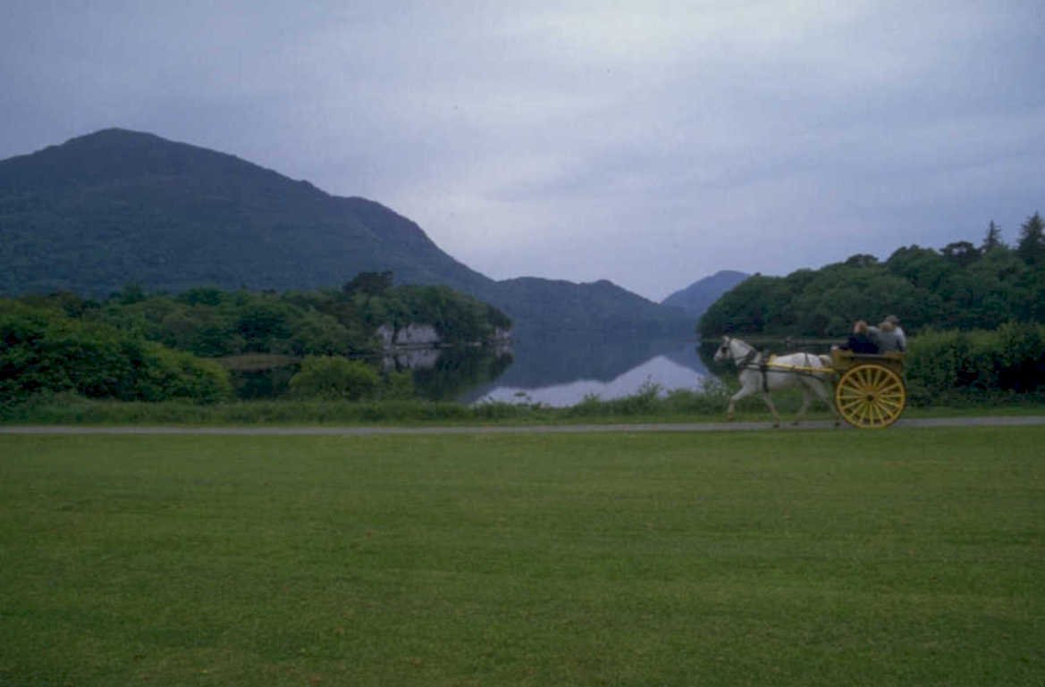 connemara landscape cart 1980s 1990s A4 Photo Print