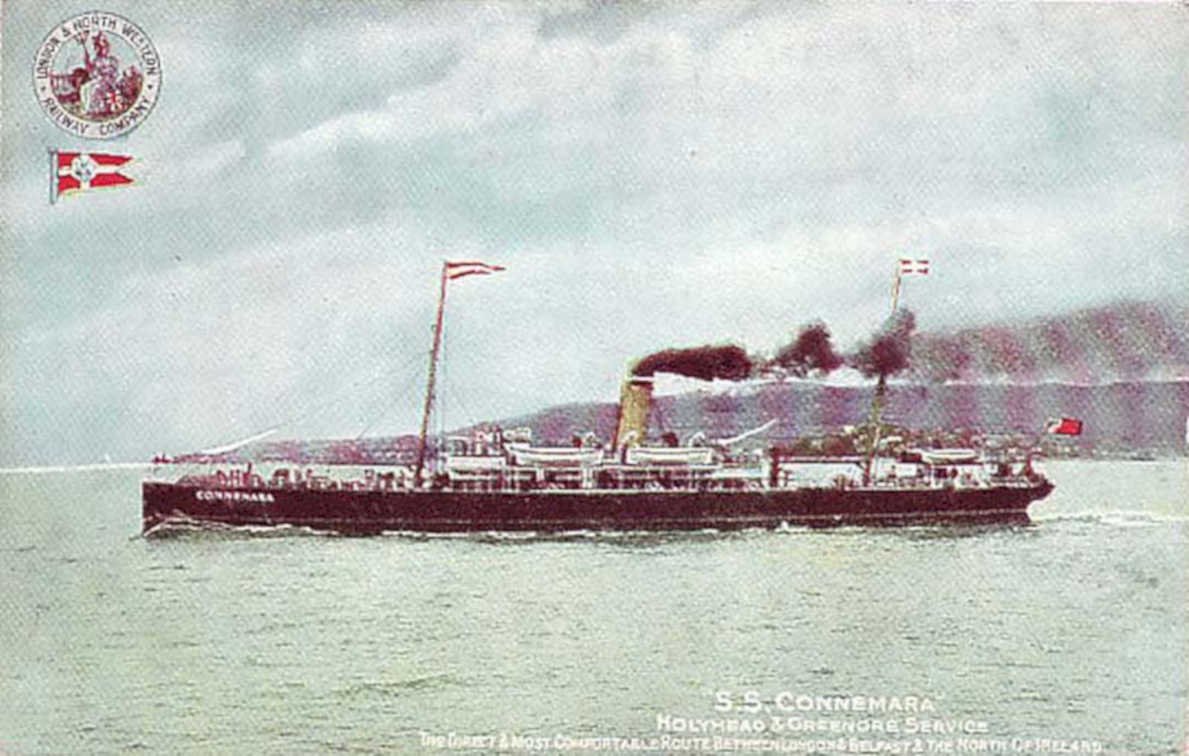 connemara white starVintage 1880s 1900s A4 Photo Print