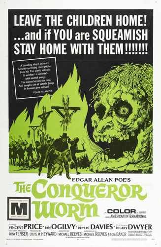 conqueror worm  01 film star poster A4 Photo Print