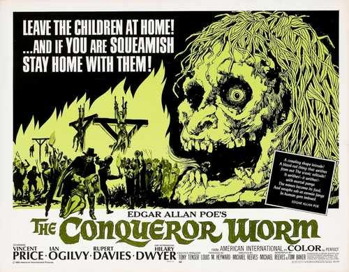 conqueror worm  02 film star poster A4 Photo Print