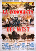 conquete de l ouest ital 4F Advert A4 Photo Print