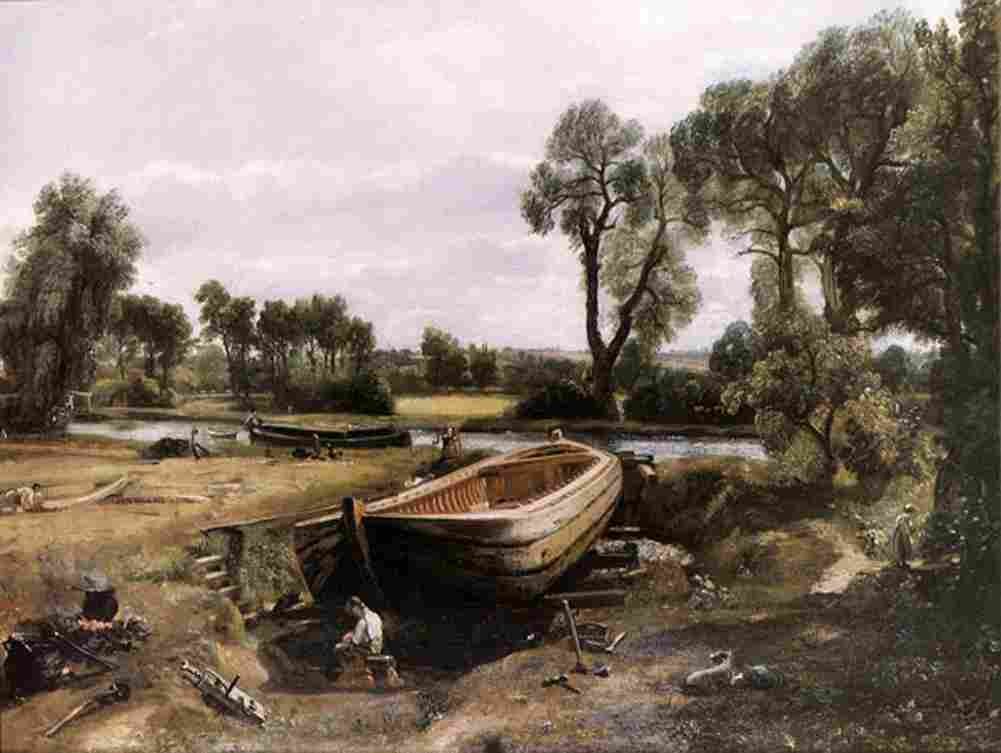 cons Boatbuilding Art A4 Photo Print